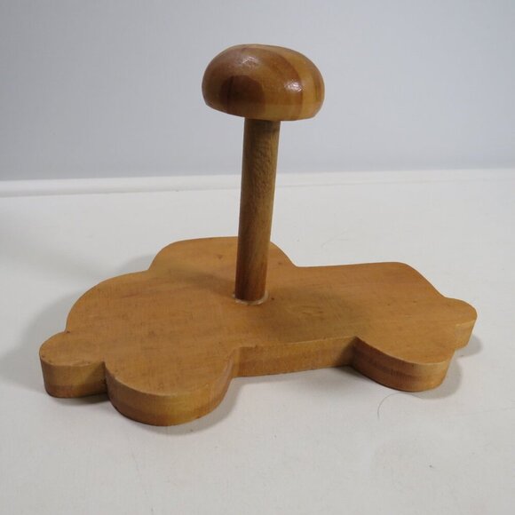 Truck Vintage Solid Wooden Hook Wall Hanger Kids Wooden unfinished - Picture 3 of 6